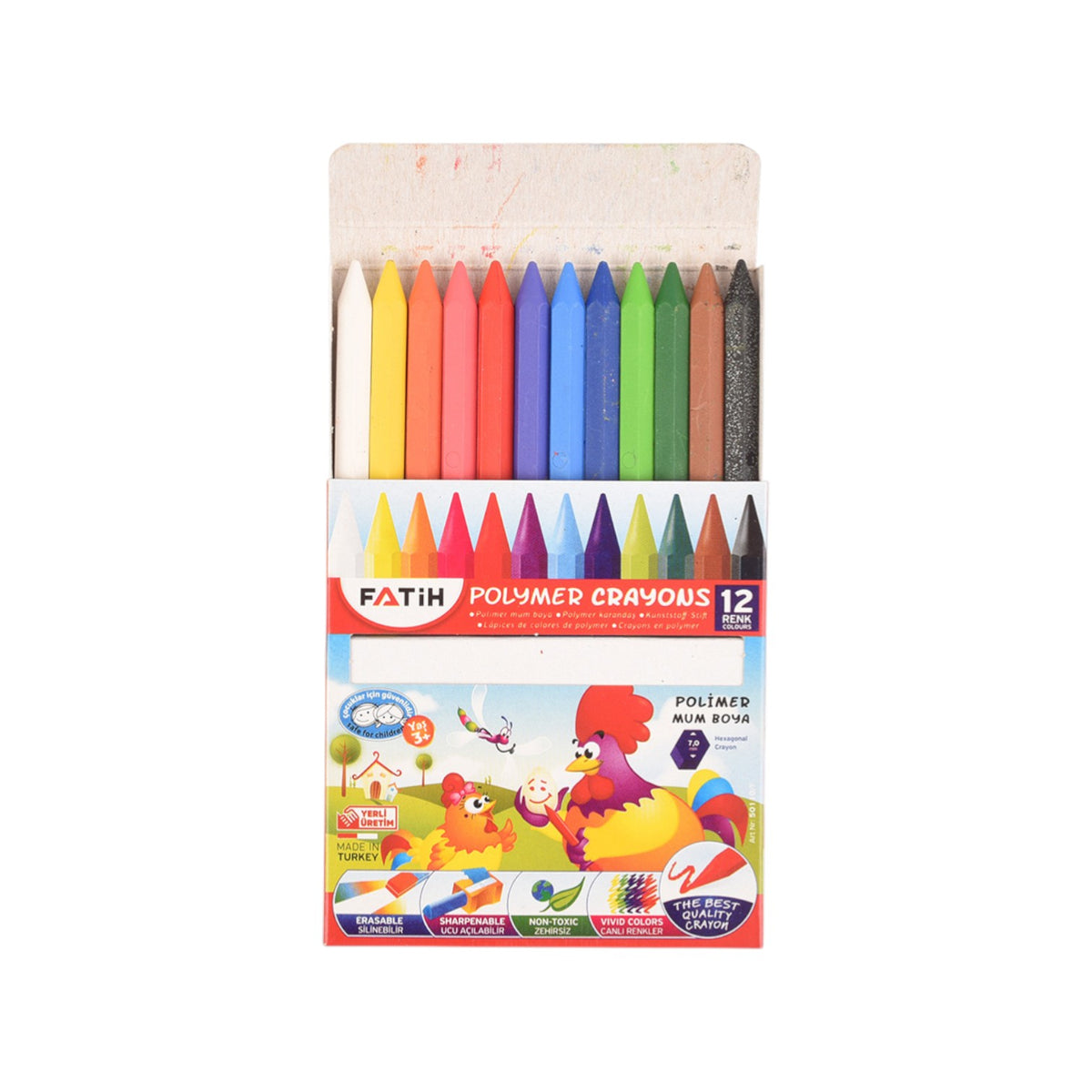 Fatih 50110 Component wax – Set of 12 colors