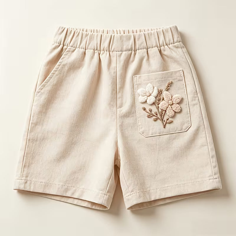 2pcs Fresh Floral Water-Soluble Embroidery Stickers for Beginners