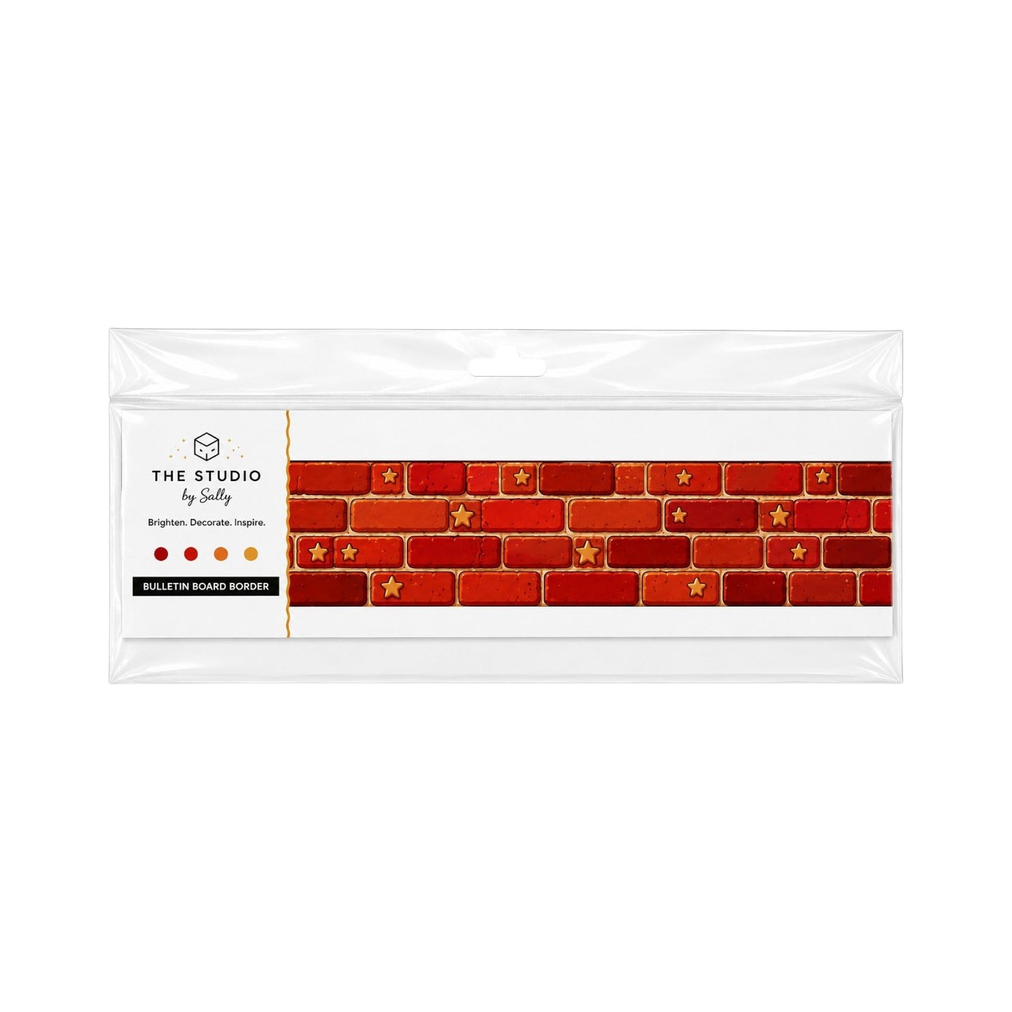 Brick Wall Bulletin Board Border - Pack of 12 ( 8 m )