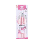 Paint Brush Set - Set of 6 Piece, Multi-Shape Brushes