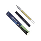 Set of 1PCS 4 IN 1 Mechanical Pencil with Clutch Mechanism for 2B, 4B, 6B, 8B Leads + 6 Lead Refills (4B/5.6mm)