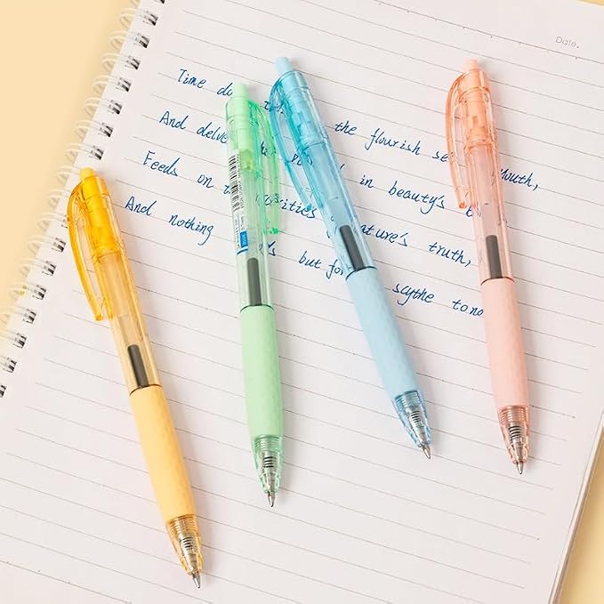 Deli Q150C-BL 0.7 mm Tip Ballpoint Pen 12-Pieces, Blue Ink