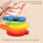 Wooden Word Spelling Game Children's Toy Jigsaw Flash Card