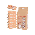 Mini Disposable Wipes, 8 Pack, Mini Wipes
