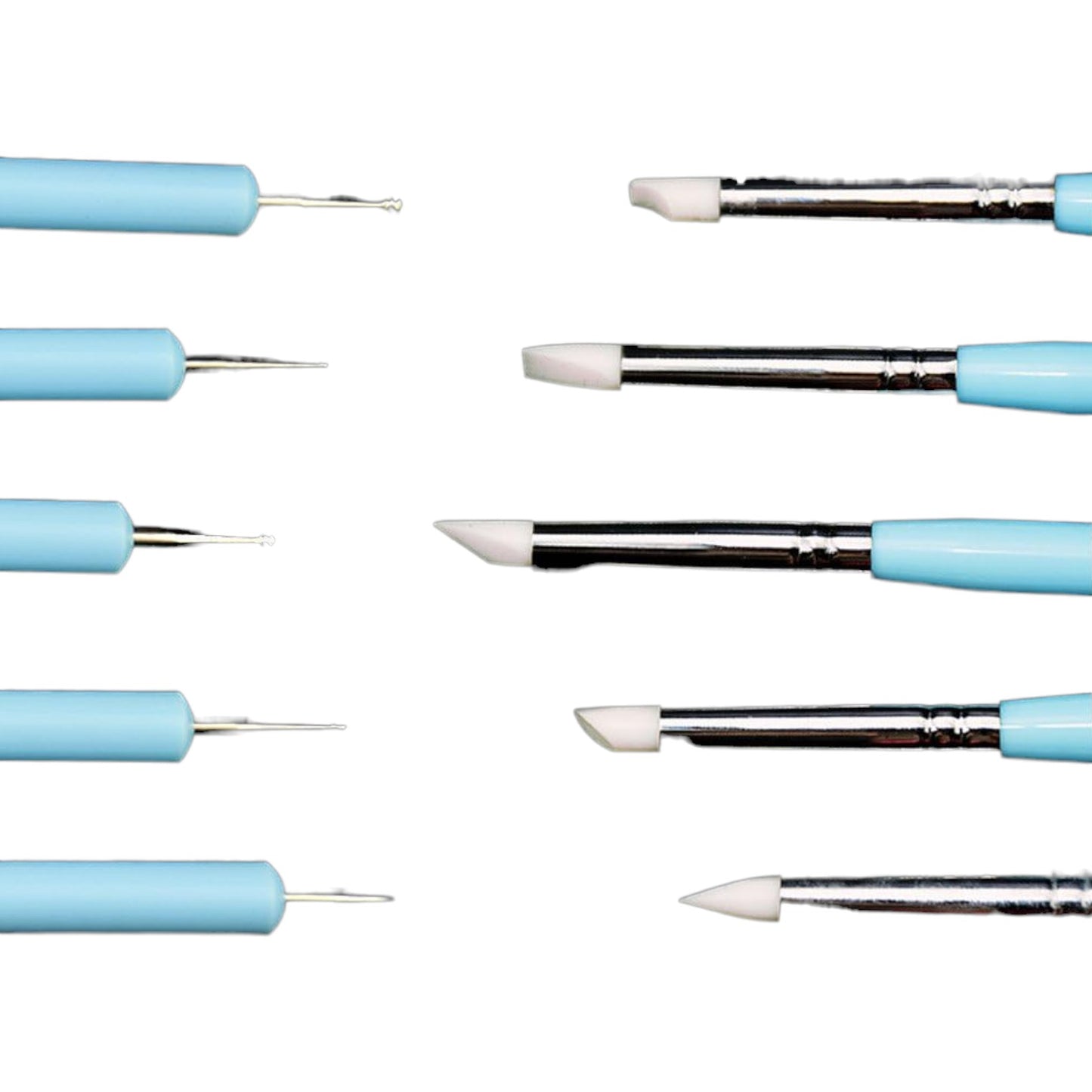 13pcs Polymer Modeling Clay Sculpting Tools, Dotting Pen, Silicone Tips, Ball Stylus