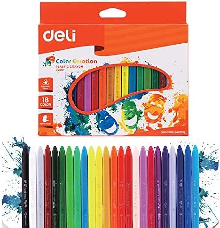 Deli-EC20000 Wax crayons