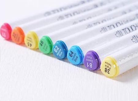 12  Superior Superior Face Shades Art Markers Set Dual