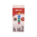 Elite Stationery House Red Apple acrylic paint set featuring 12 vibrant 12ml tubes in a decorative box