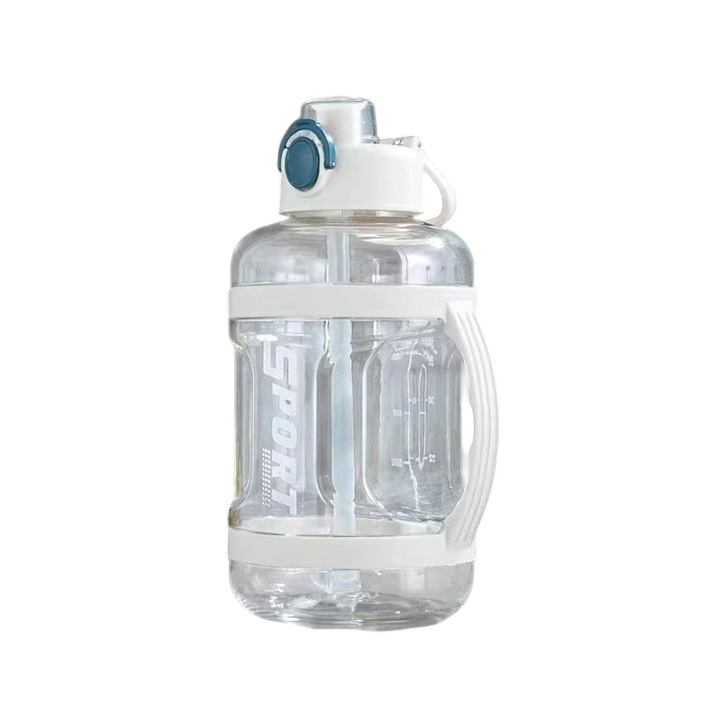 Transparent Sports Water Bottle With Handle