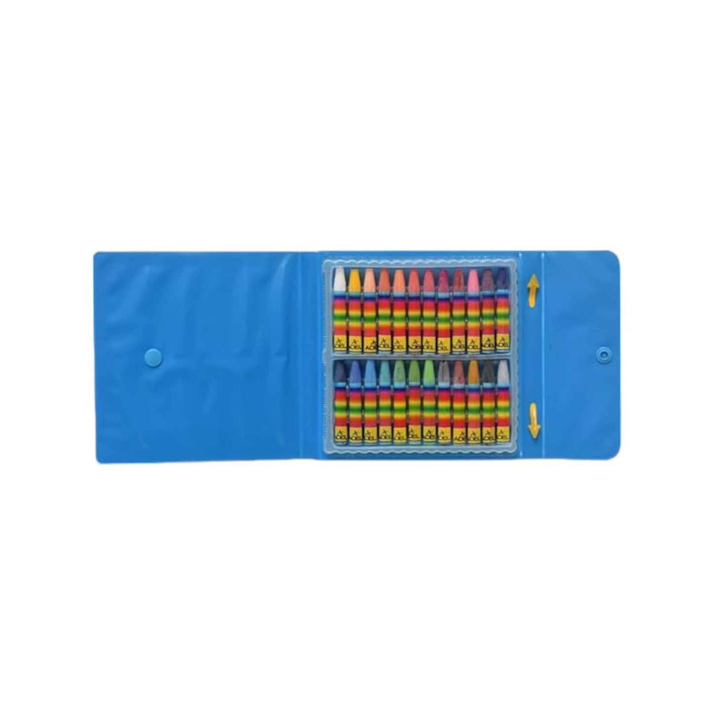 Adel Pastel Crayon Set with Bag 24 Colors