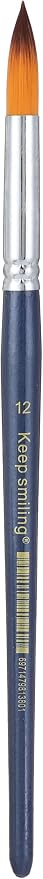 Keep Smiling Single Round Single Brush, Size 1/2/5/6/10/12