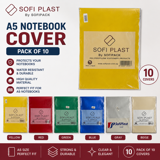 A5 Notebook Cover Set Of 10 Sofi Past