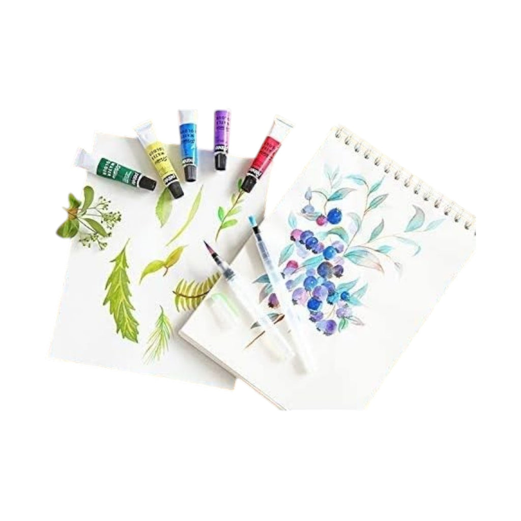 Refillable Ink and Water Brush Pens for Watercolour Acrylic Art/Painting