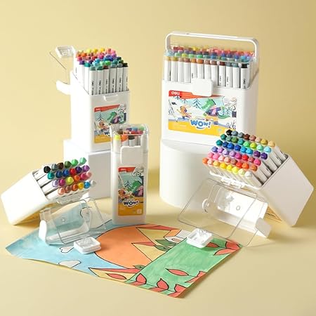 Box of  Deli Color Acrylic Markers, No. C192