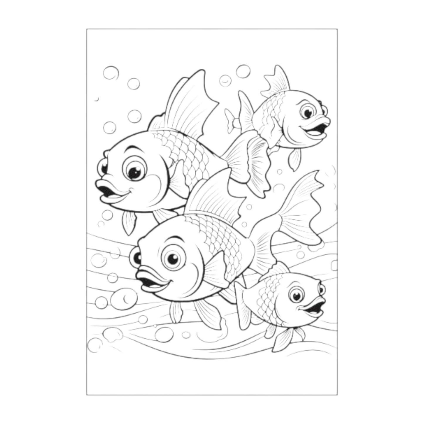 Under The Sea Mandala Coloring Book - A5 Size Top Wired