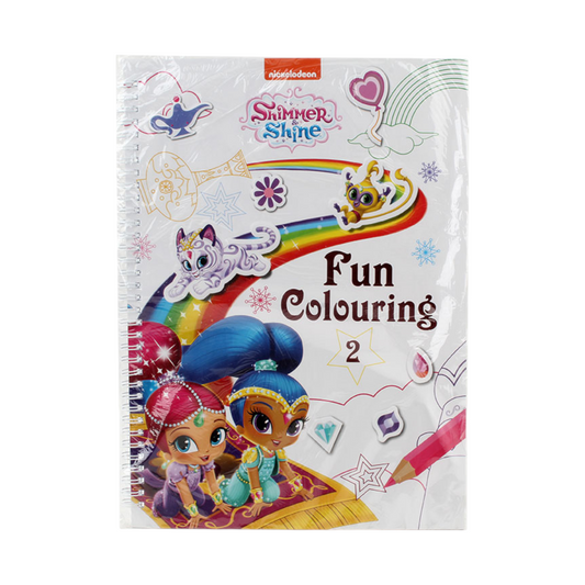 Nickelodeon-shimmer & shine fun coloring 2
