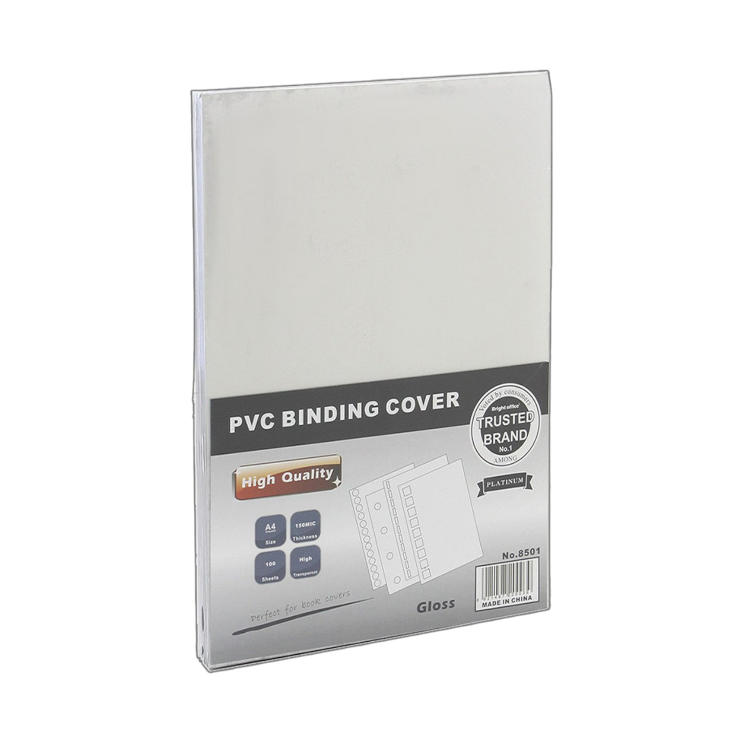 Transparent PVC Binding Cover A4 - 150 mic