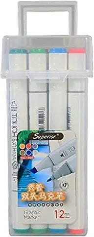 Superior 12/24/36/48/60 Colors Art Markers Set Dual