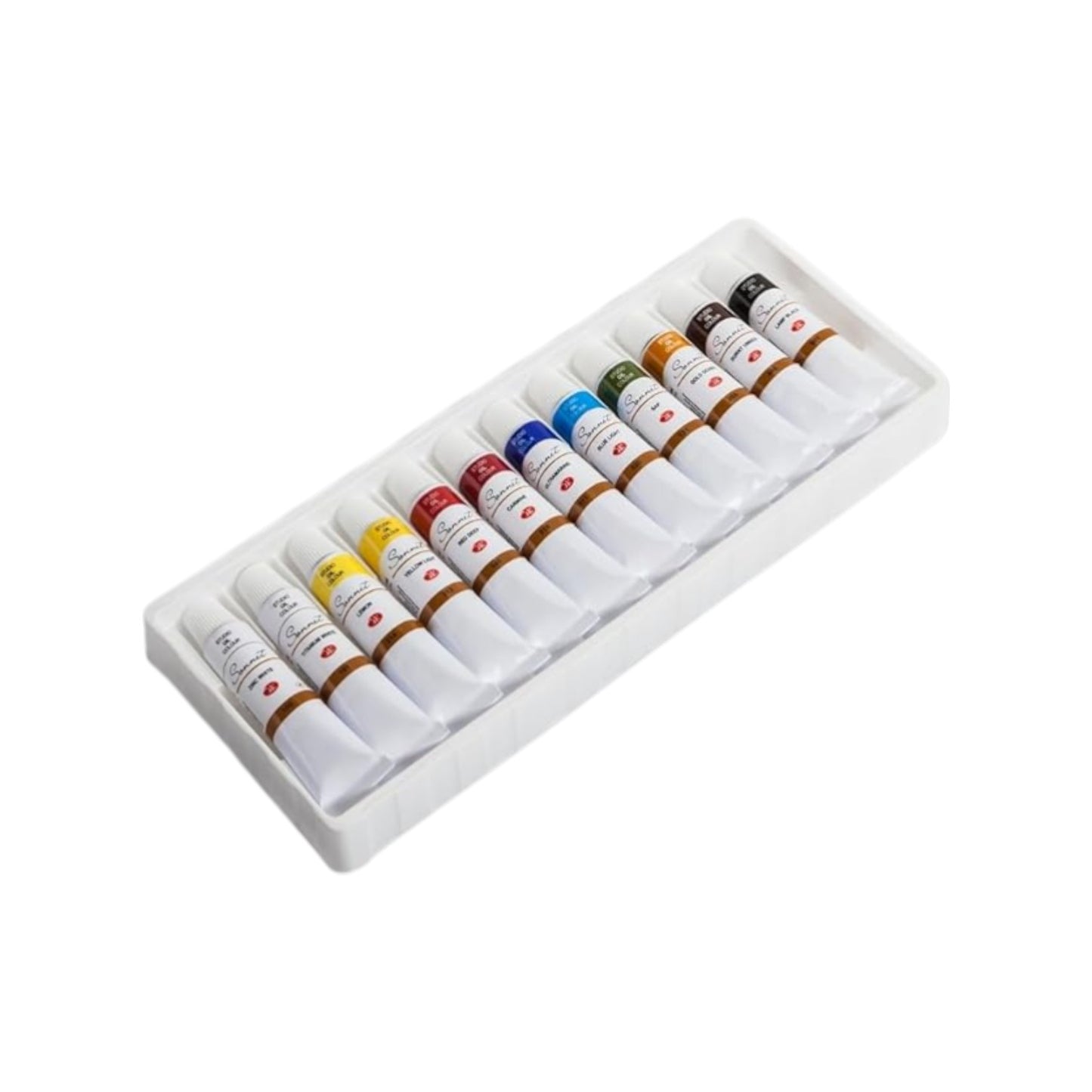 Sonnet 2641099 Oil Paint Tube 10 ml Set 12-Pieces