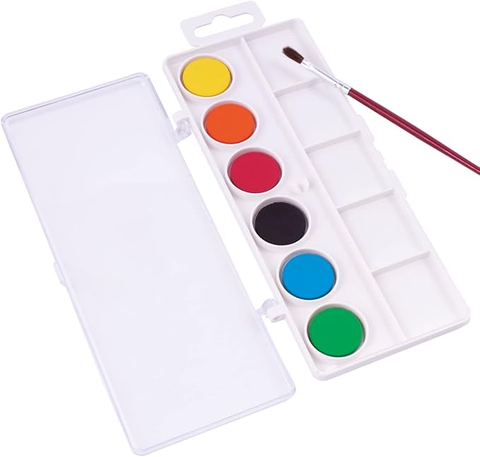 3A Watercolor Paint - Multi Color 12 OPP