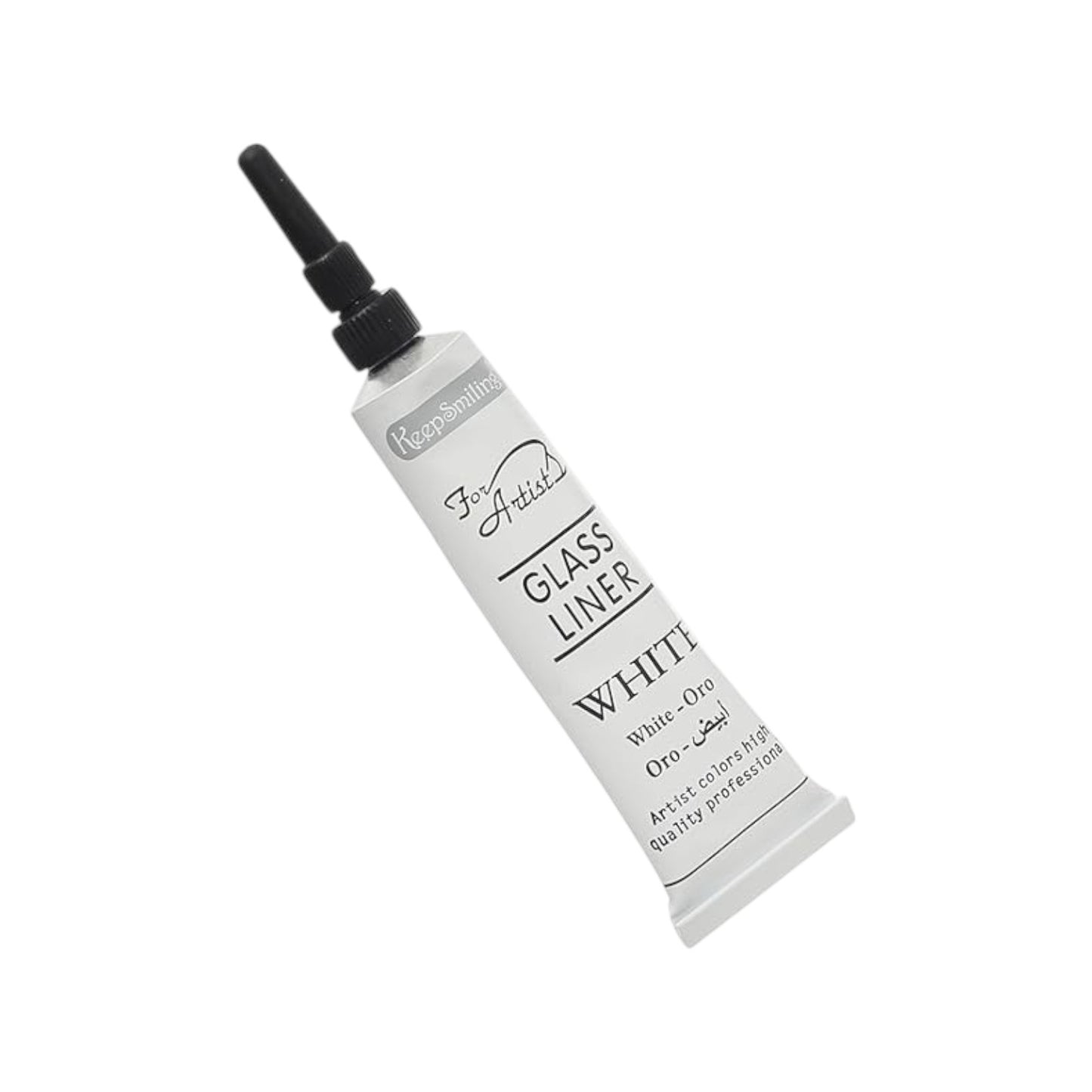 Keep Smiling KS-38 B7921-W 3D Glass Liner Tube White