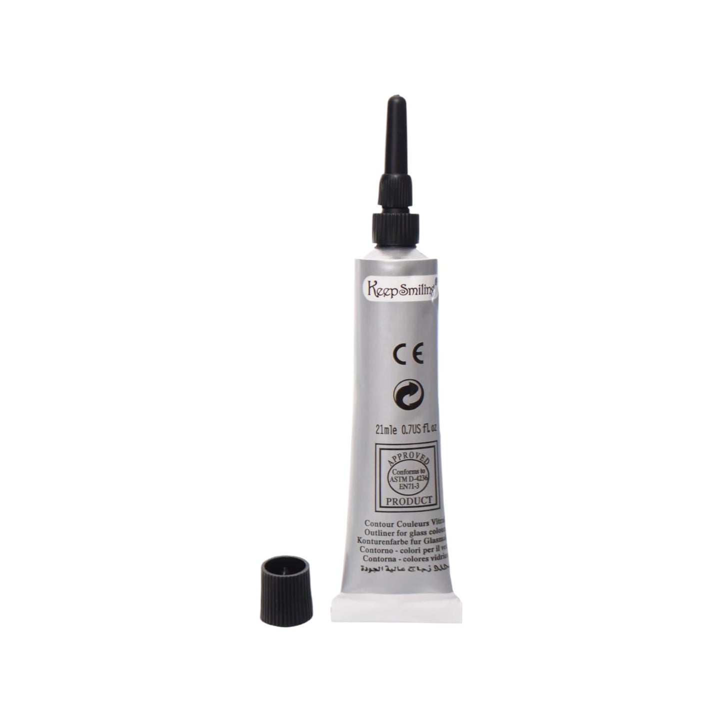 Silver Glass Liner Relief Tube, Durable, Chemical Resistant