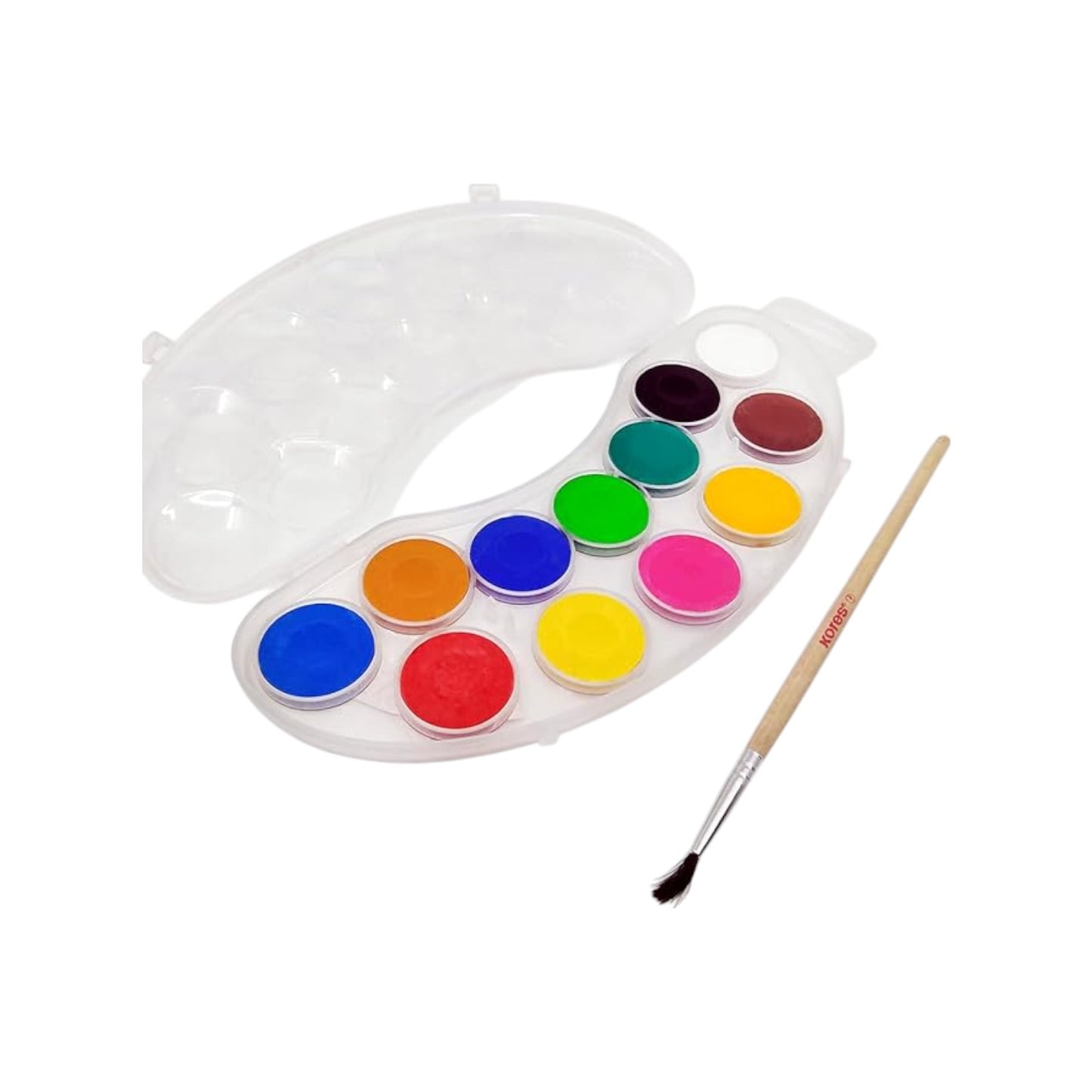 Accurless Stone Set mini, with brush, 12 colors Kores No. 30101