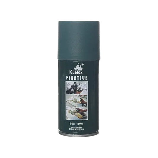Art Paint Fixer, Fixing Spray for Watercolor, Charcoal, Oil Pastels, Pencils, 180ml