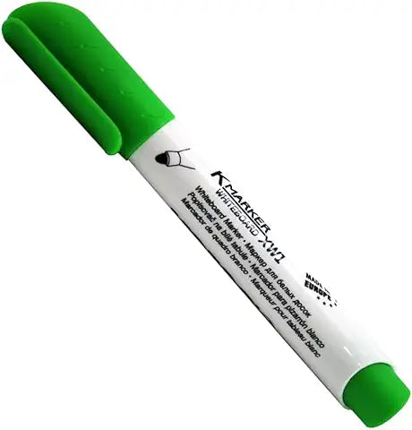 Whiteboard pen, chisel tip  kores Model 20854.