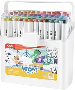 Box of  Deli Color Acrylic Markers, No. C192
