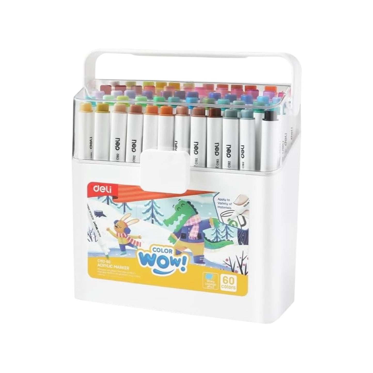 Deli C192 Acrylic Marker Set of 12/36/48/60