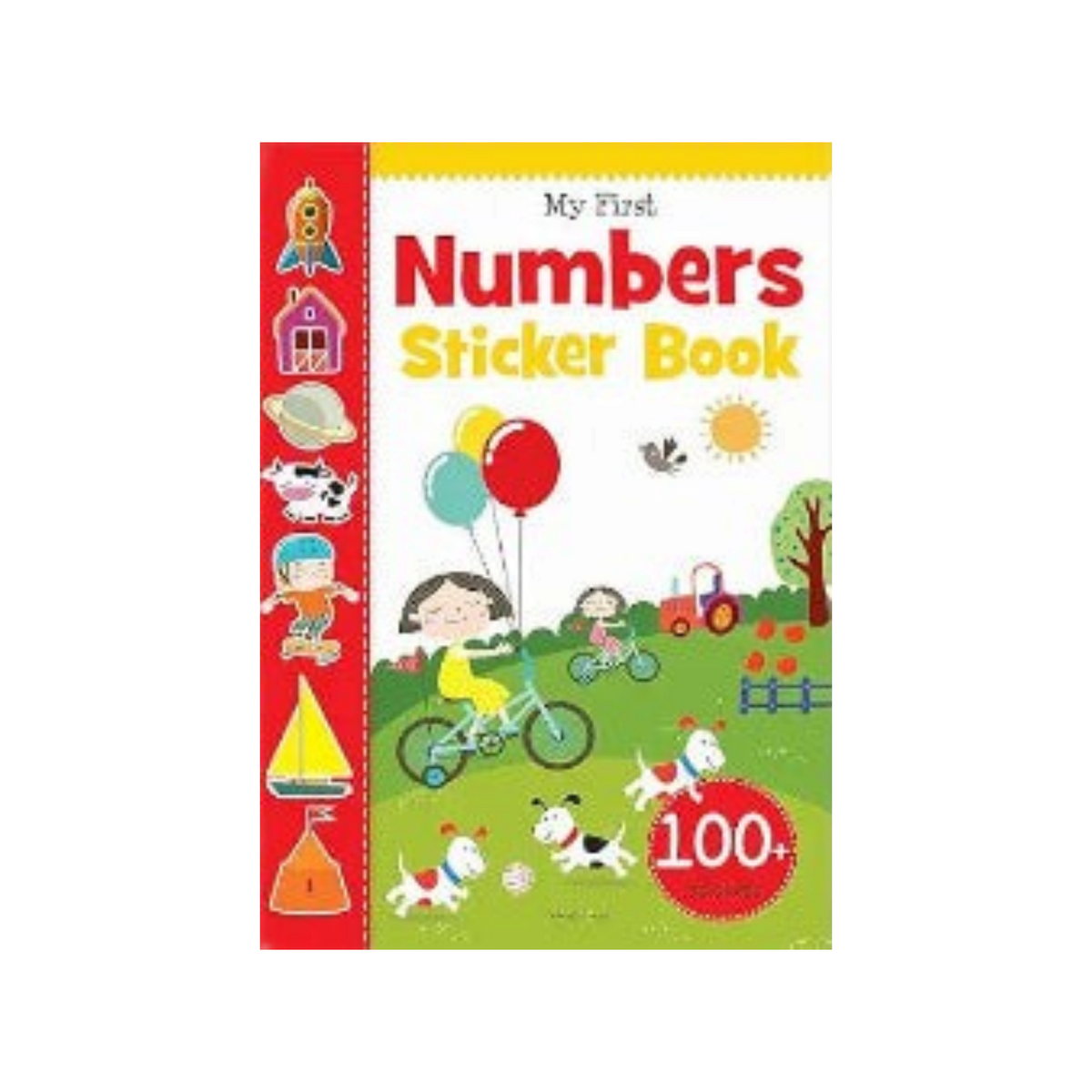 Elite Stationery House My First Numbers Sticker Book with 100 plus colourful illustrations for early learning