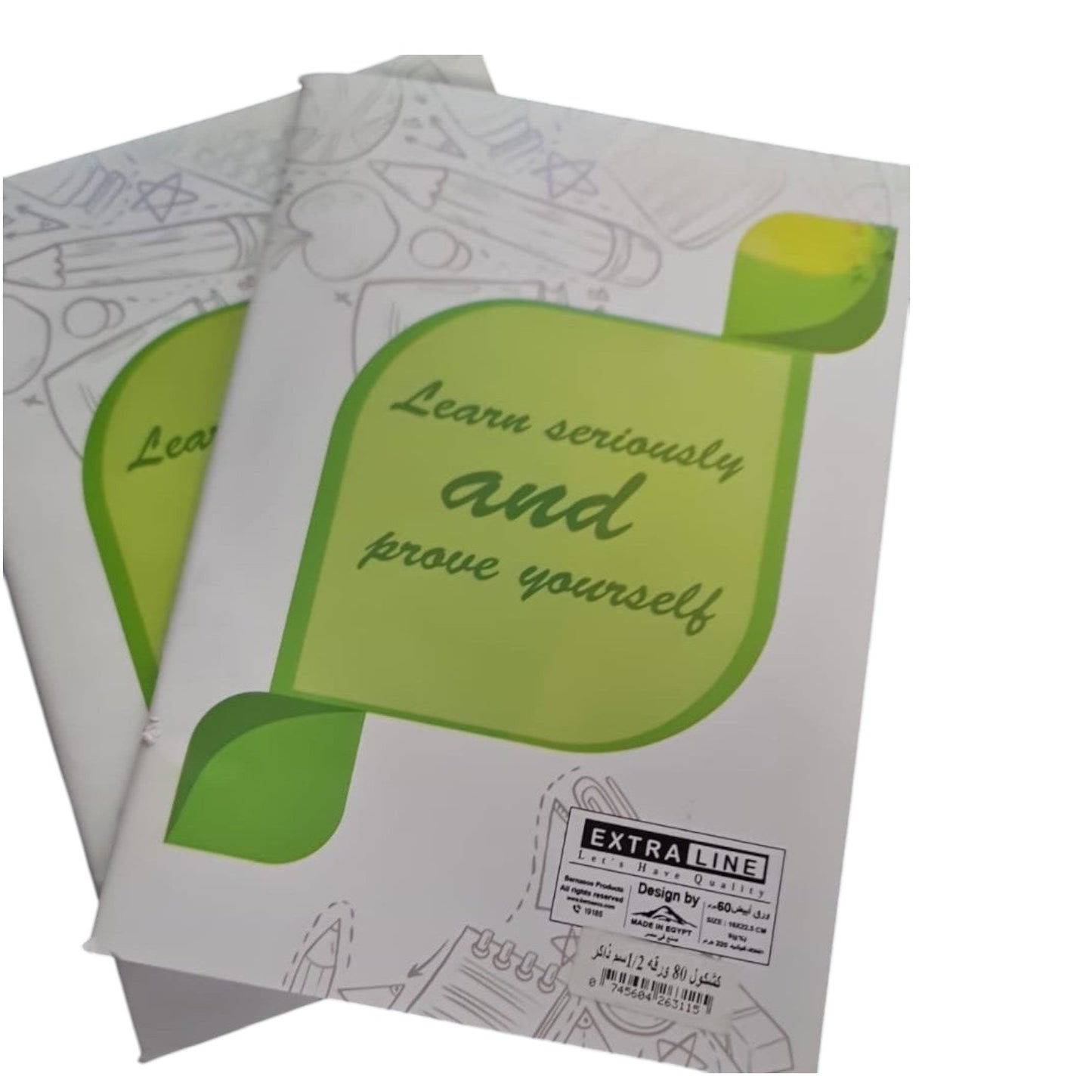 60 Sheets  Notebook Square Line Extra line