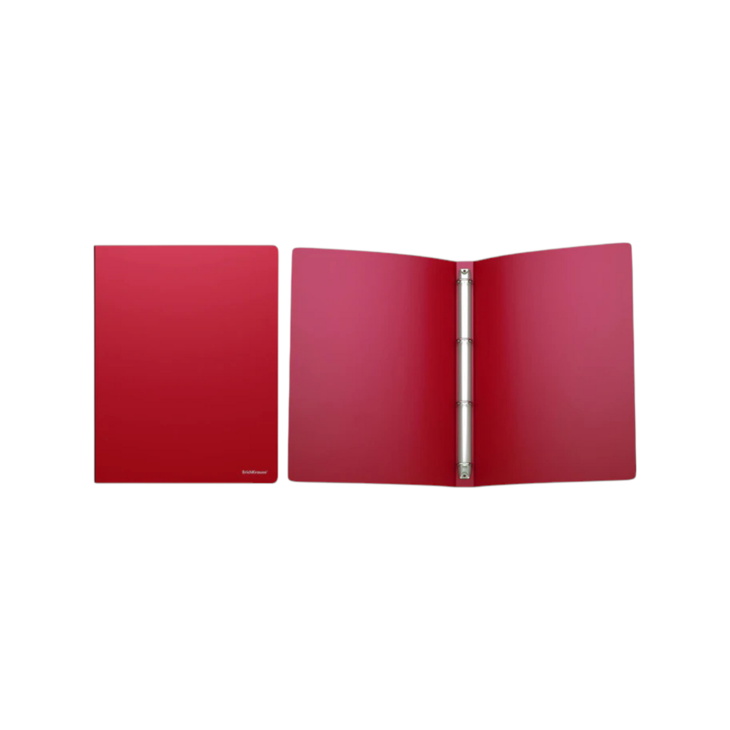 Ring binder Erich Krause Classic with 4 Rings, 24mm, A4, green DS121