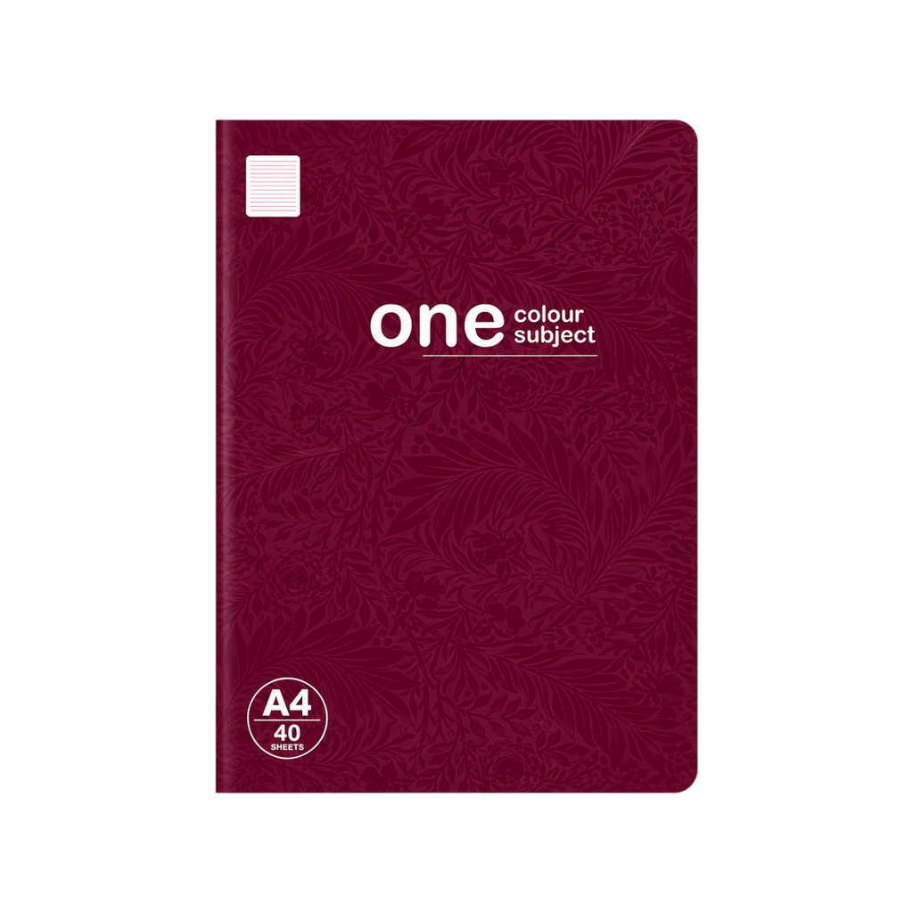 40 Sheets Lined Softcover Notebook – A4