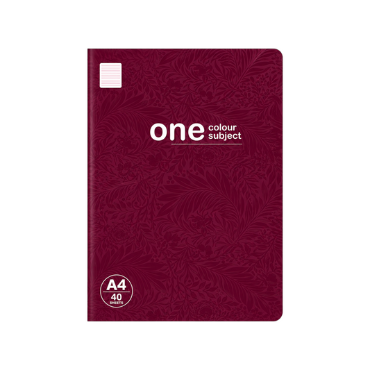 40 Sheets Lined Softcover Notebook – A4