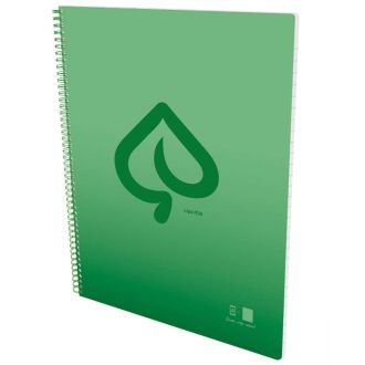 120 sheets Spiral-bound notebook, white lined paper,  (70 gsm), 3 dividers