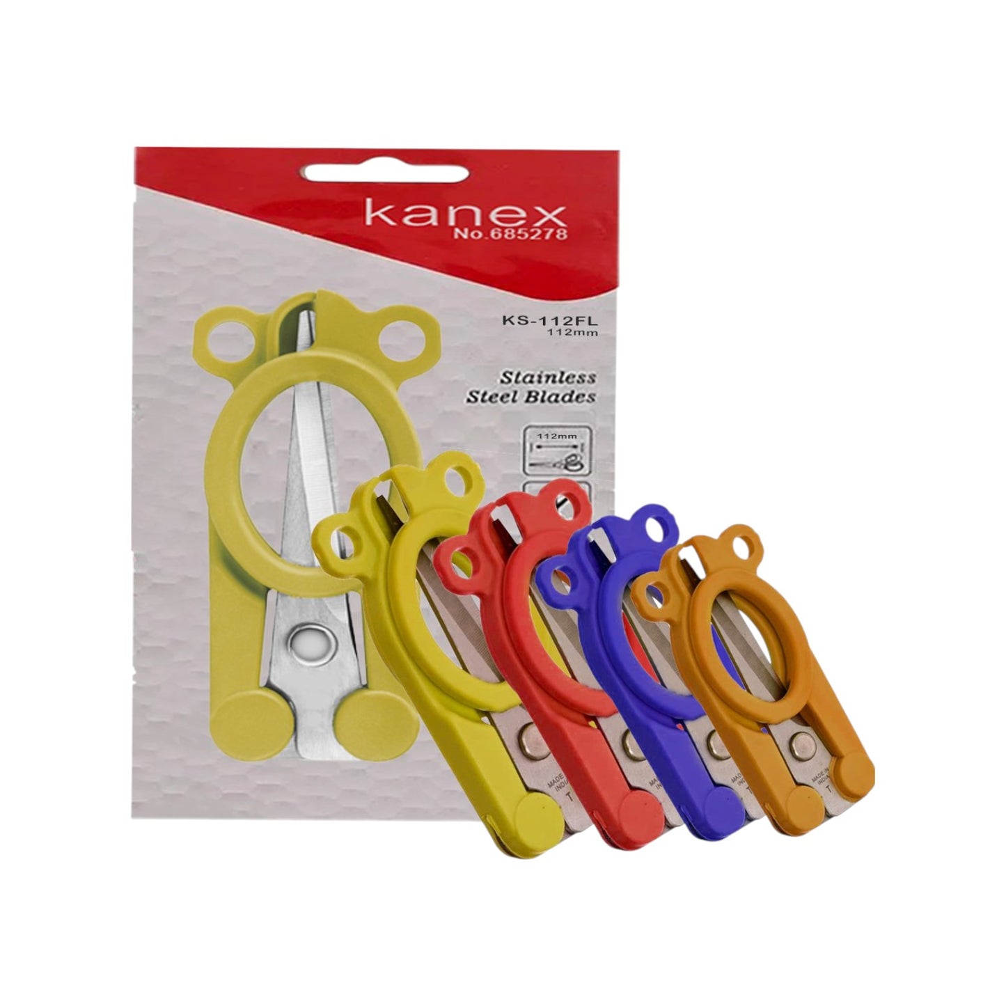 Kangaro FL-43/Y Scissors With Point Tip