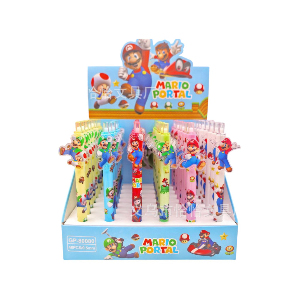 Super Mairo Cartoon Gel Pens - 0.5mm