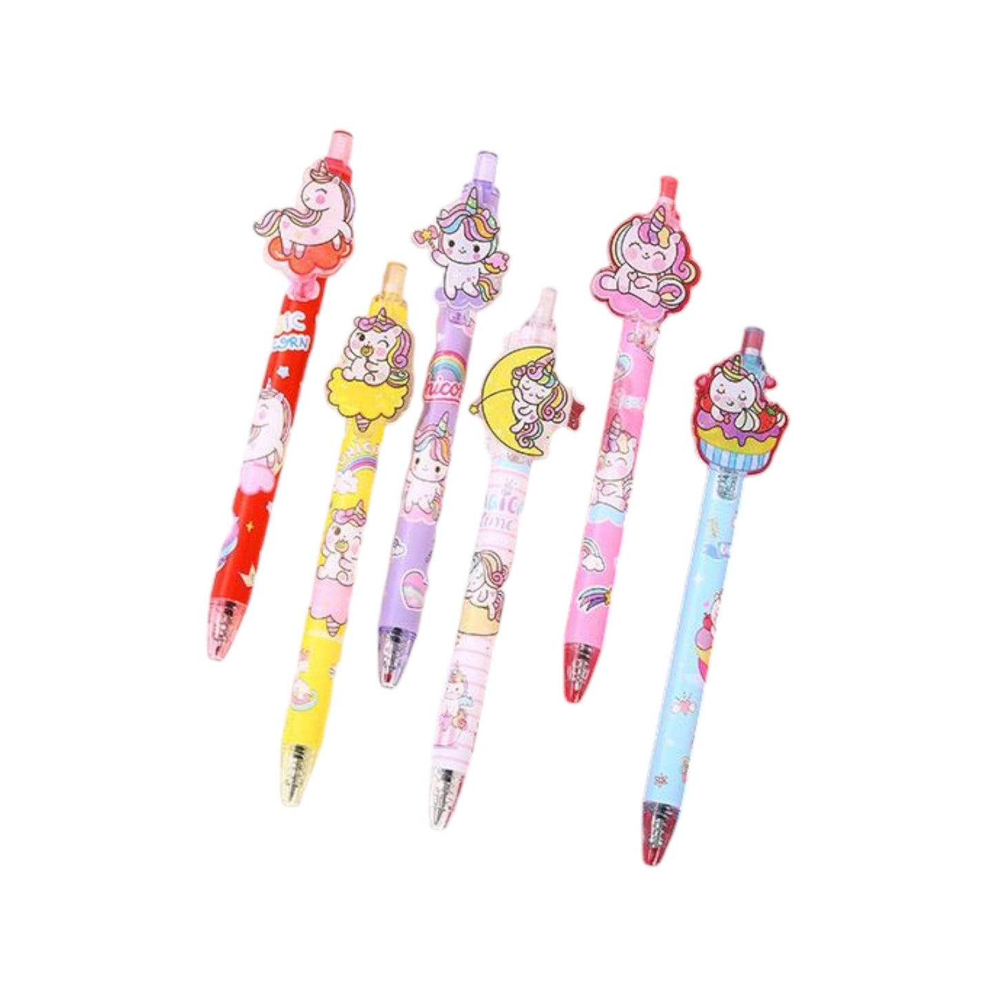 Unicorn Printed Acrylic Pen