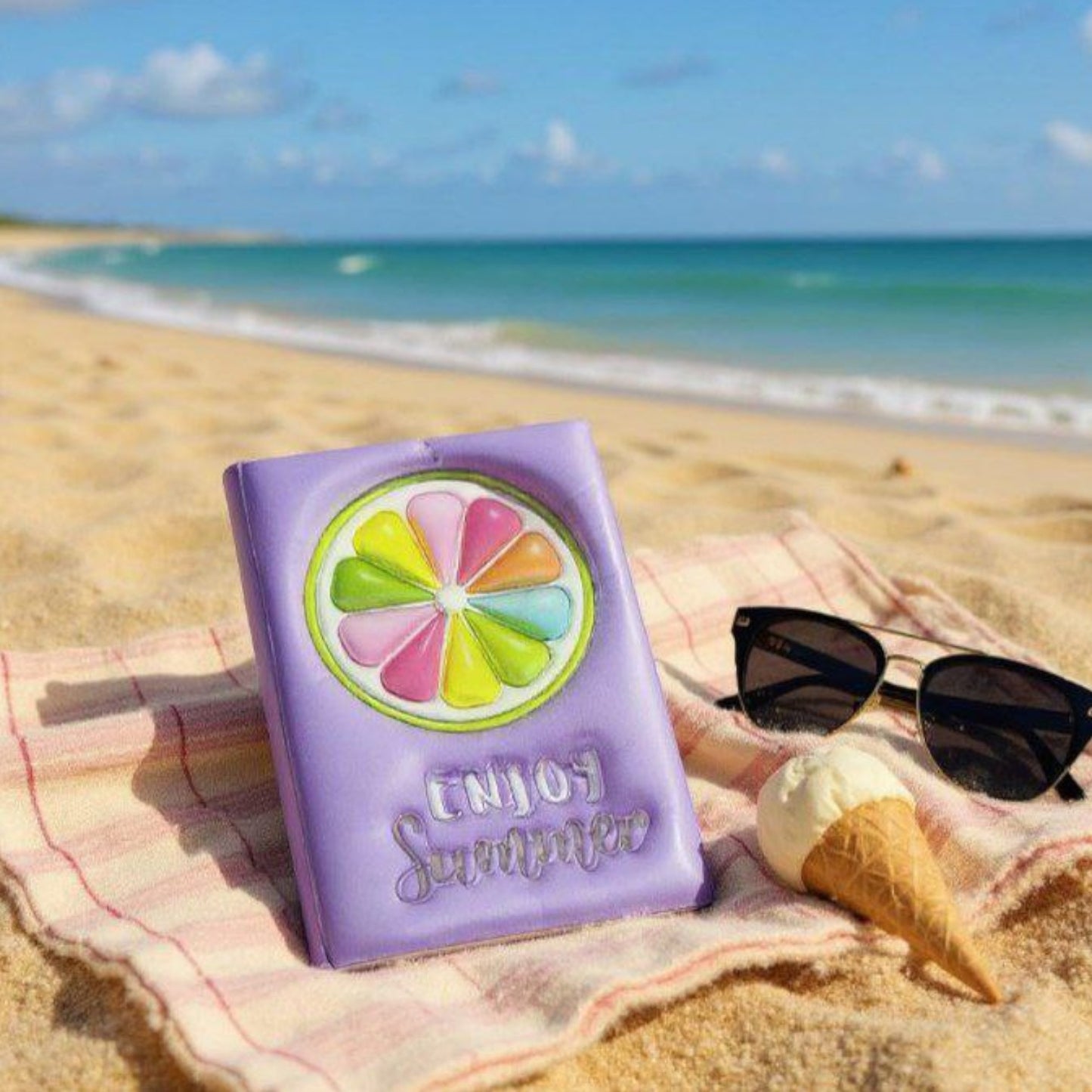 Hello Summer Squishy Notebook