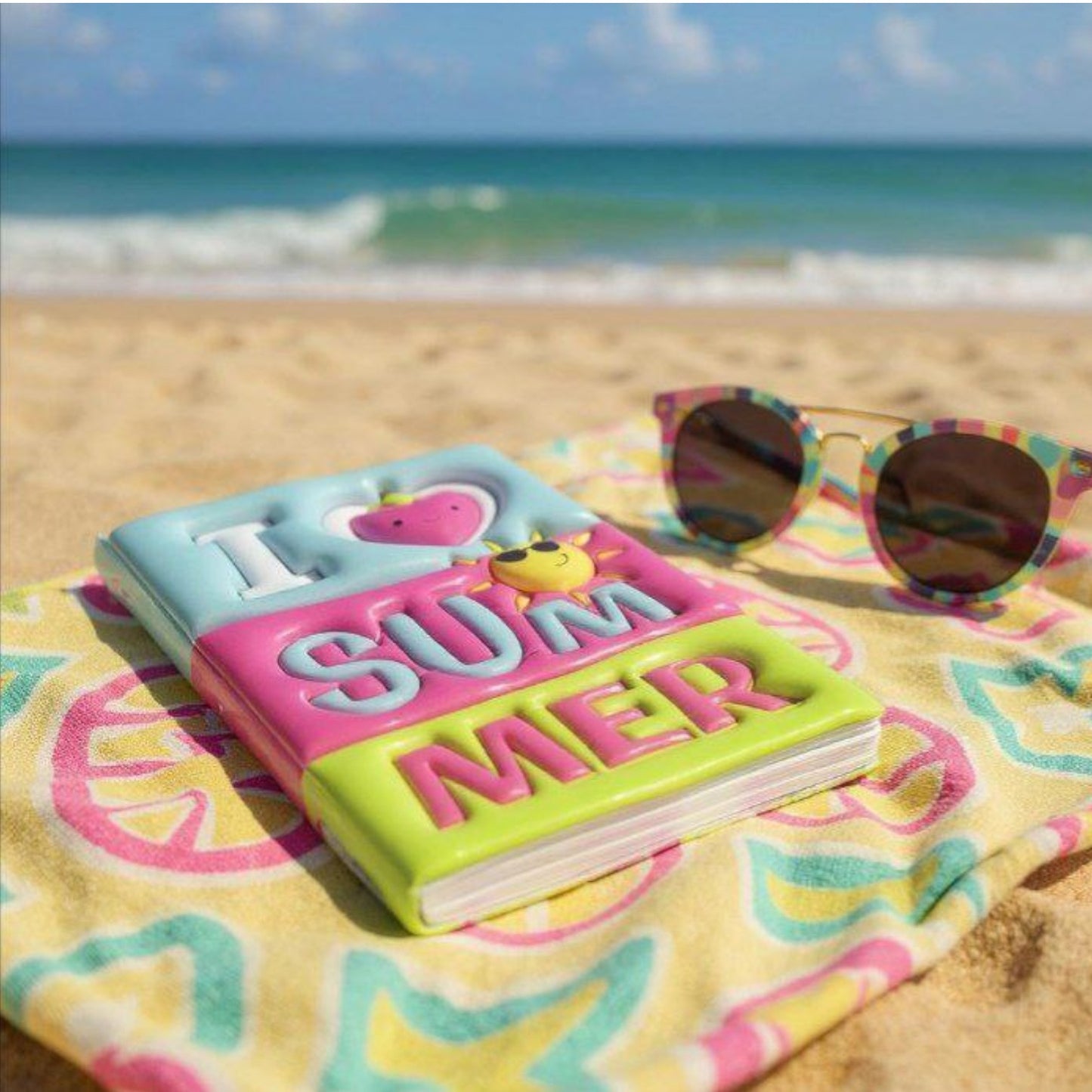 Hello Summer Squishy Notebook