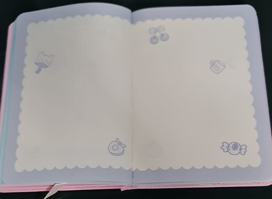 3D Squishy Notebook 17x12.5 cm - 132 Sheets