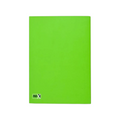 Elite Stationery House A5 lined school notebook with a bright green duplex cover and 40 sheets.