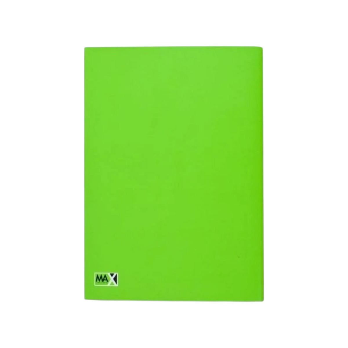 Elite Stationery House A5 lined school notebook with a bright green duplex cover and 40 sheets.