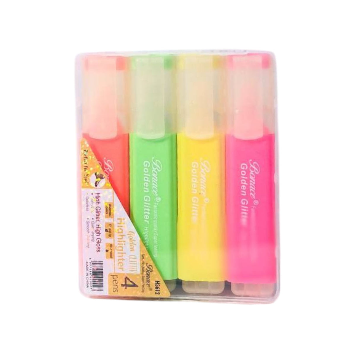 Highlighter Glitter Pastel 4 Colors
