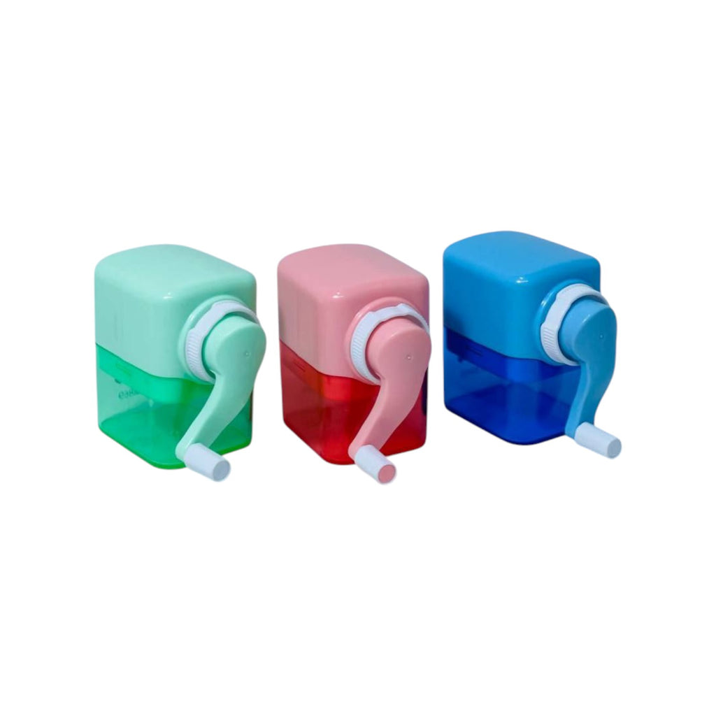 Plastic Pencil Sharpener With Handle