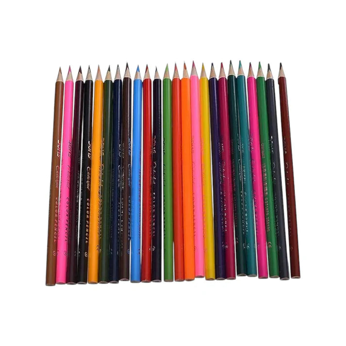 Doms Colors  Long Colors Pencils in a Round Tin Box