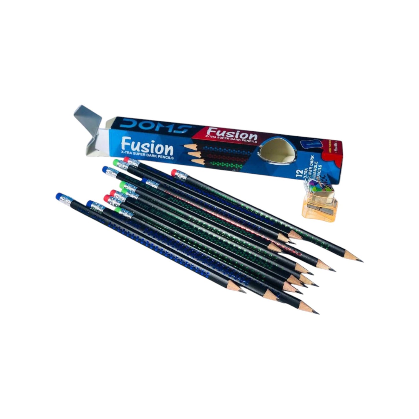 Doms -12  HB - Fusion Extra  Super Dark Pencil