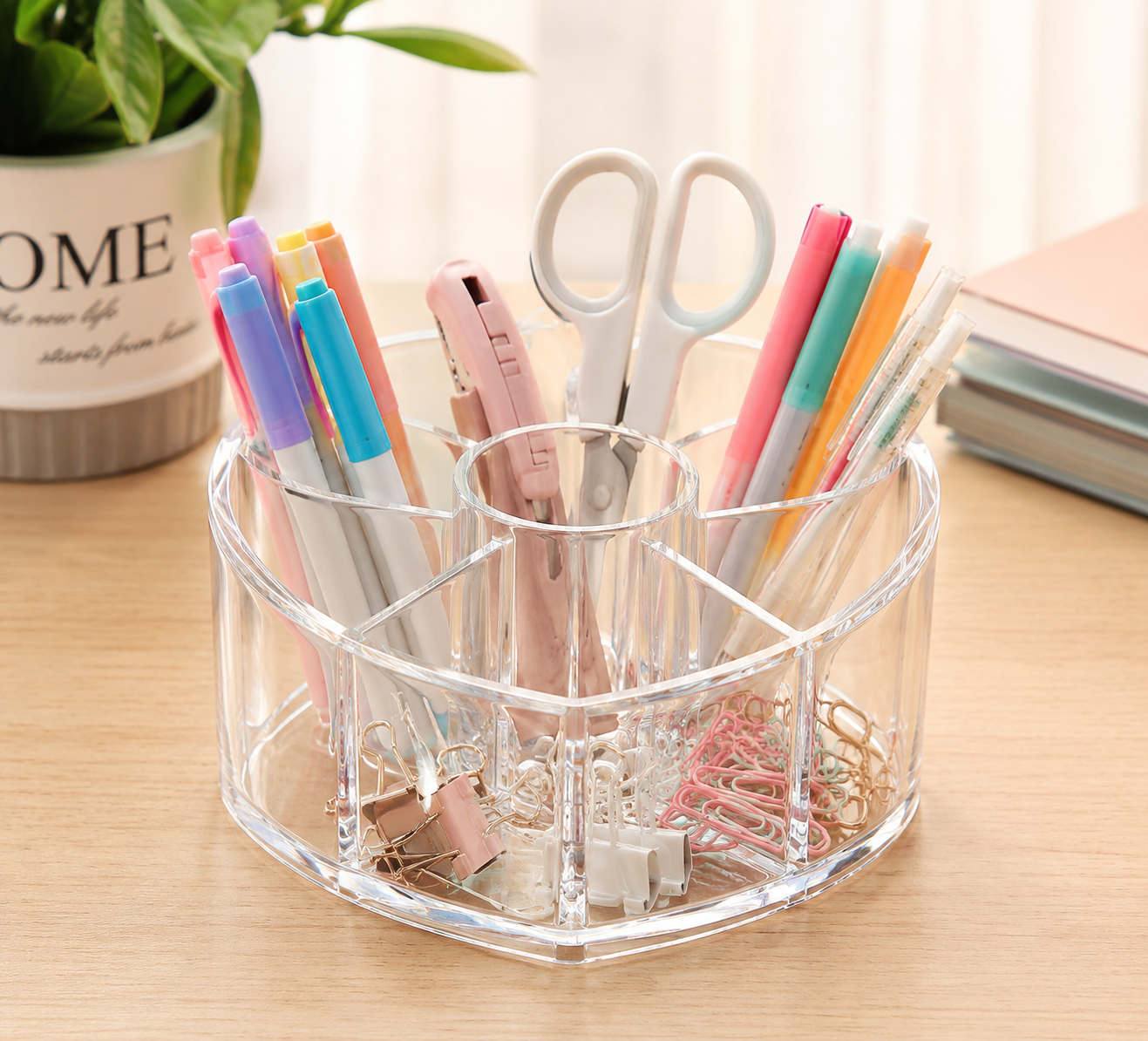 Pencil Holder Heart Shape